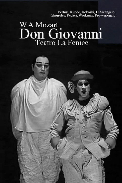 Don Giovanni. Teatro La Fenice (1996) poster