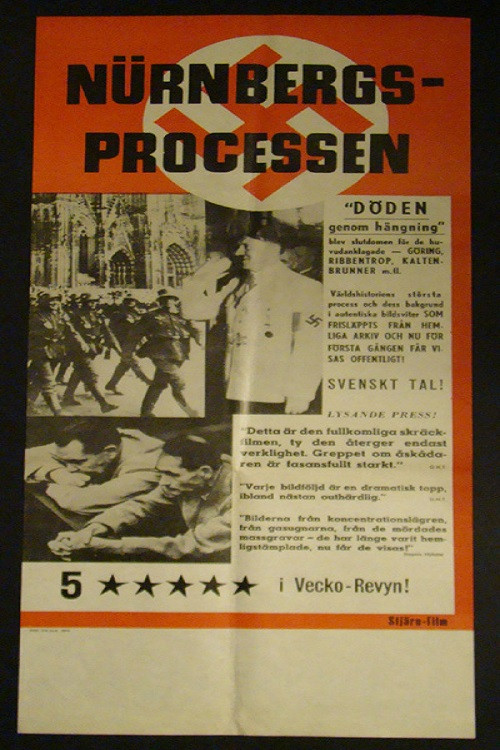 The Nuremberg Trials (1958) poster