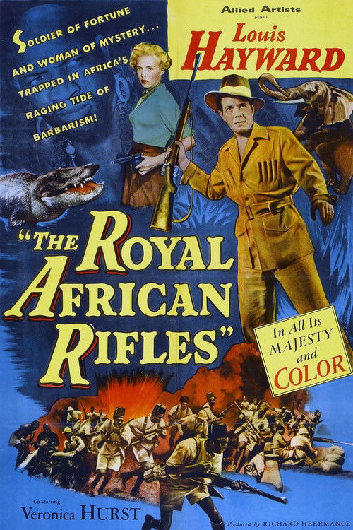 The Royal African Rifles (1953) poster