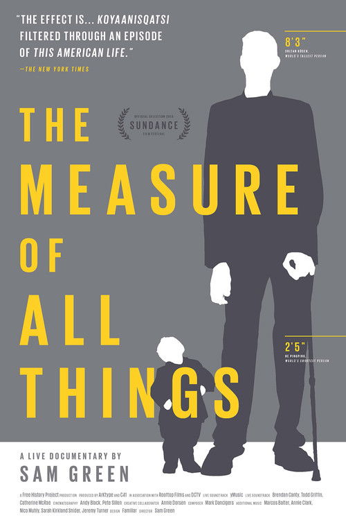 The Measure of All Things (2014) poster