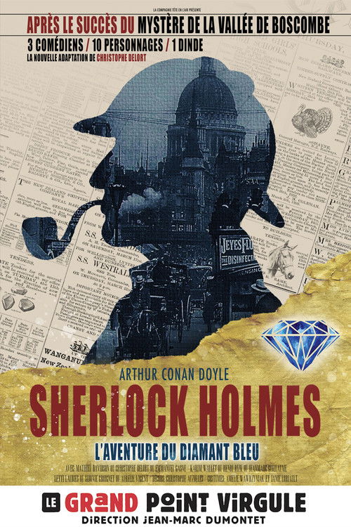 Sherlock Holmes et l'Aventure du Diamant Bleu (2023) poster