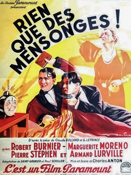 Nothing But Lies (1933) poster