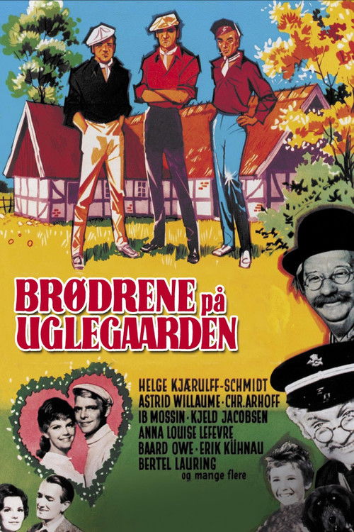 Brødrene på Uglegaarden (1967) poster