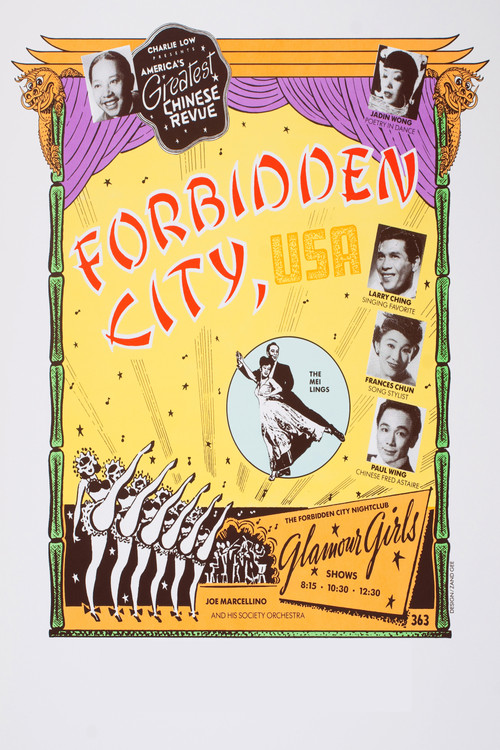 Forbidden City, U.S.A. (1989) poster