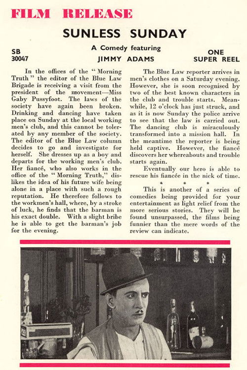 Sunless Sunday (1921) poster