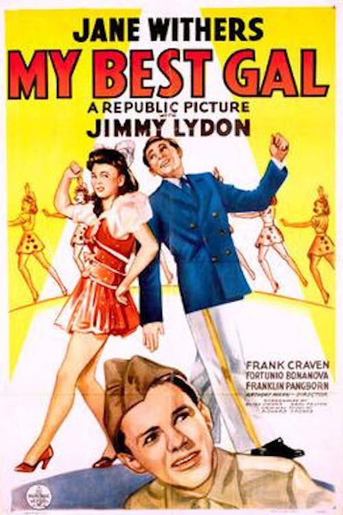 My Best Gal (1944) poster