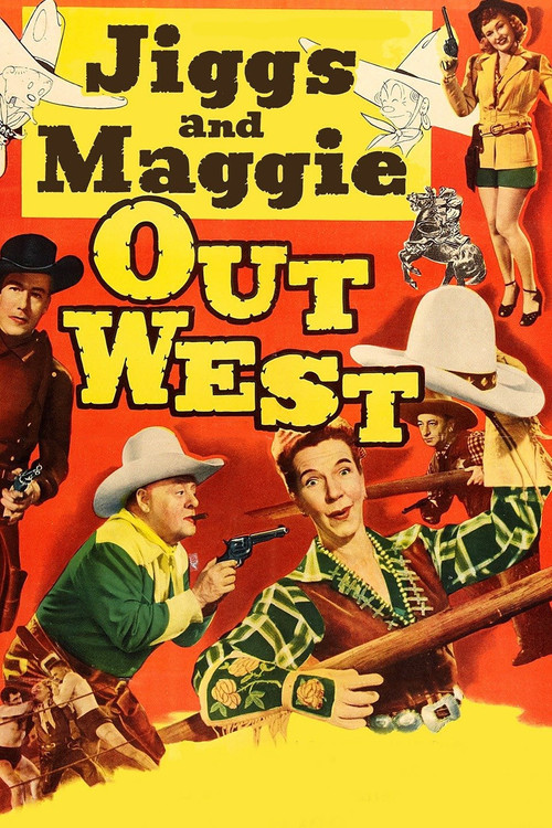 Jiggs and Maggie Out West (1950) poster