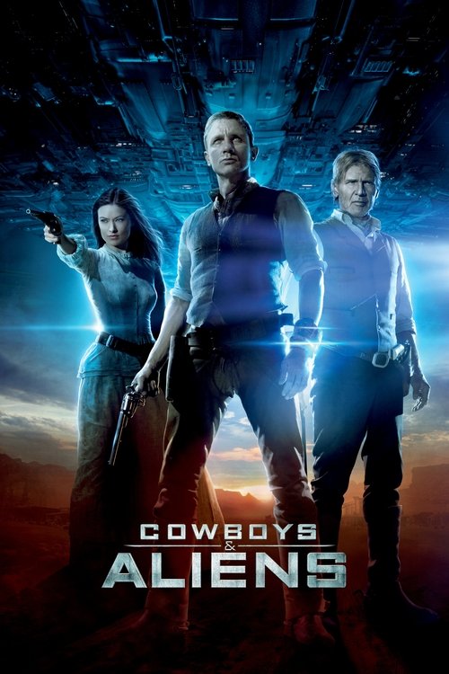 Cowboys & Aliens (2011) poster