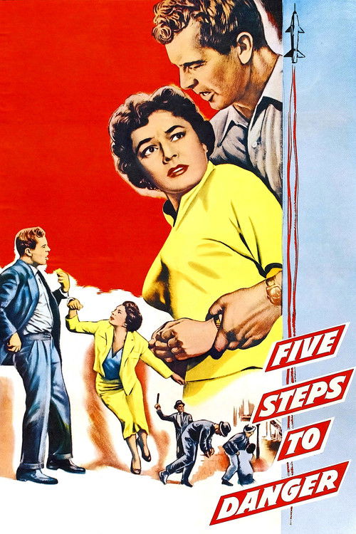 5 Steps to Danger (1956) poster
