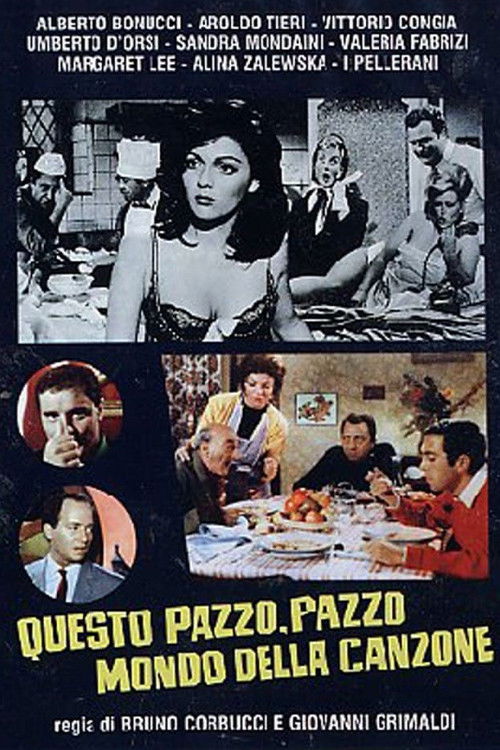 Questo pazzo, pazzo mondo della canzone (1964) poster