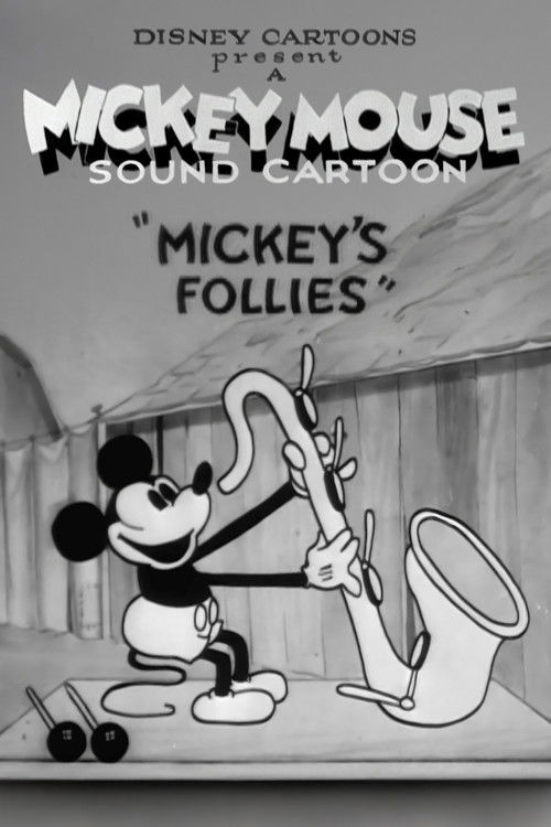 Mickey's Follies (1929) poster