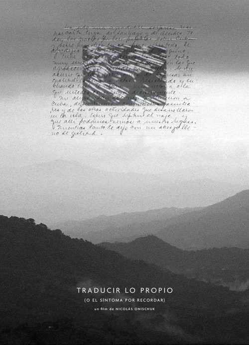 Translating one's own (or the symptom to be remembered) (2025) poster