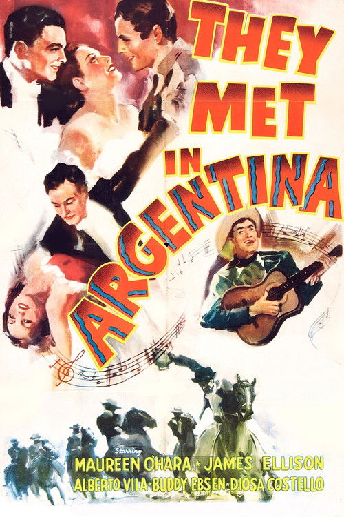 They Met in Argentina (1941) poster