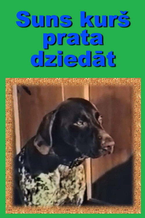 Suns, kurš prata dziedāt (1991) poster