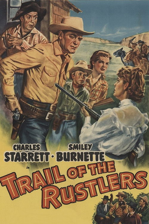 Trail of the Rustlers (1950) poster