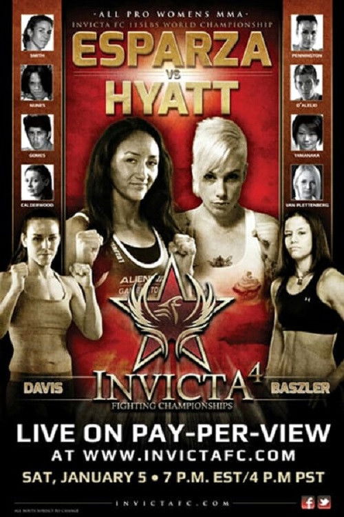 Invicta FC 4: Esparza vs. Hyatt (2013) poster