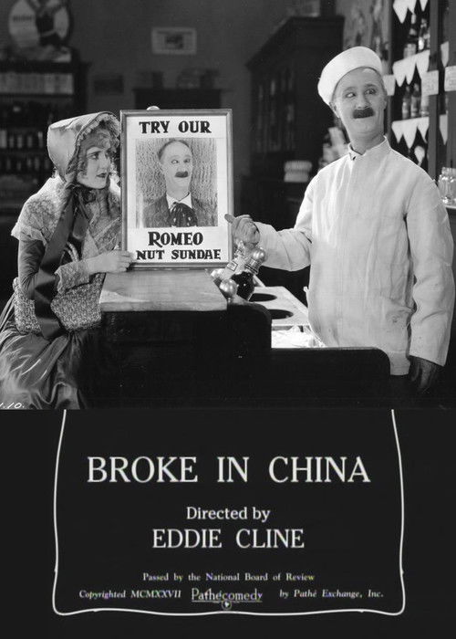 Broke in China (1927) poster