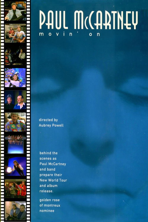 Paul McCartney: Movin' On (1993) poster