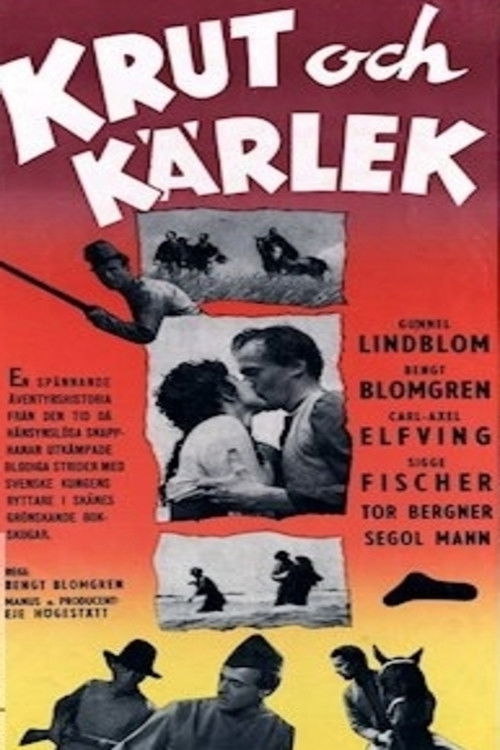 Krut och kärlek (1956) poster