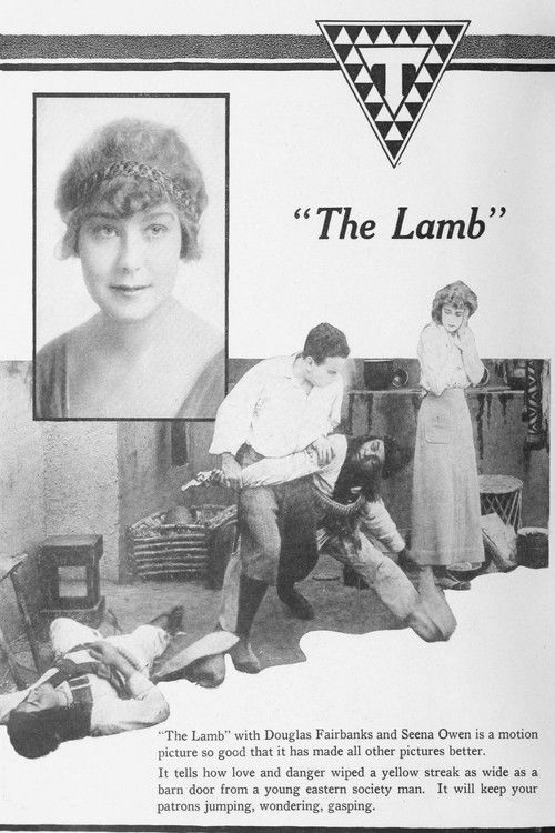 The Lamb (1915) poster