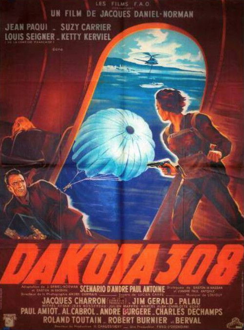 L'Étrange Aventure du Dakota 308 (1951) poster