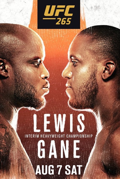 UFC 265: Lewis vs. Gane (2021) poster
