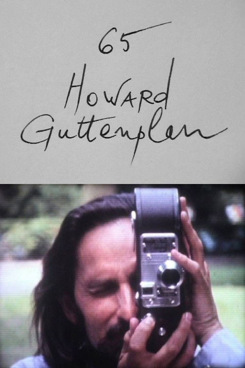 Cinématon n°65 : Howard Guttenplan (1980) poster