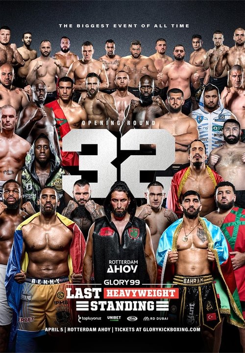 GLORY 99: Last Heavyweight Standing (2025) poster