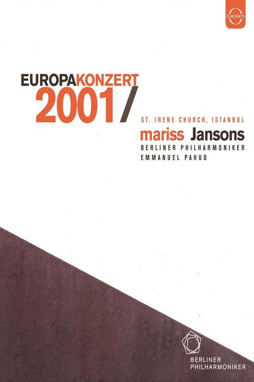 Europakonzert 2001 from Istanbul (2001) poster