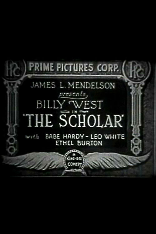 The Scholar (1918) poster