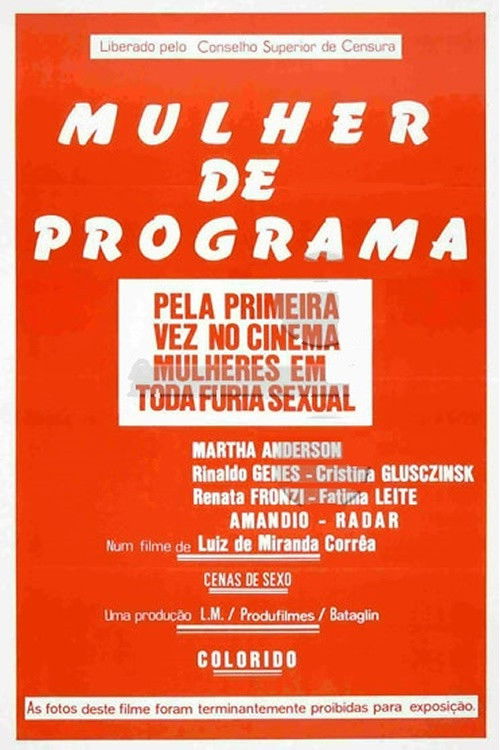 Mulher de Programa (1981) poster