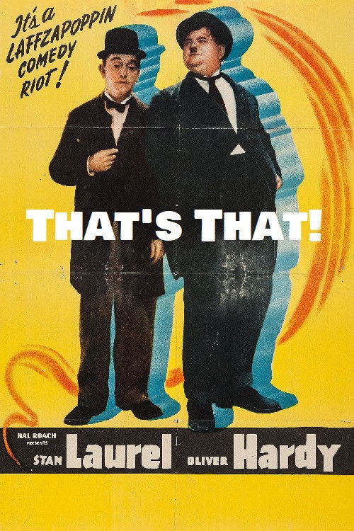 That's That! (1938) poster