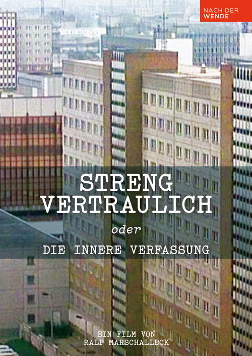 Streng vertraulich oder Die innere Verfassung (1990) poster