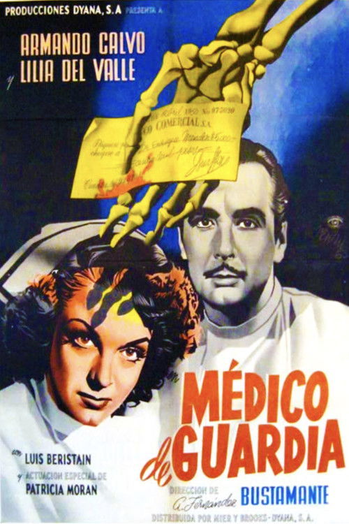 Médico de guardia (1950) poster