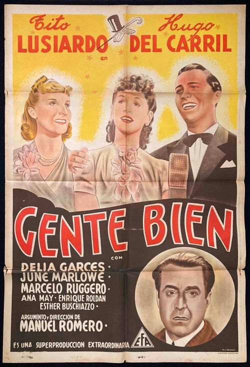 Gente bien (1939) poster