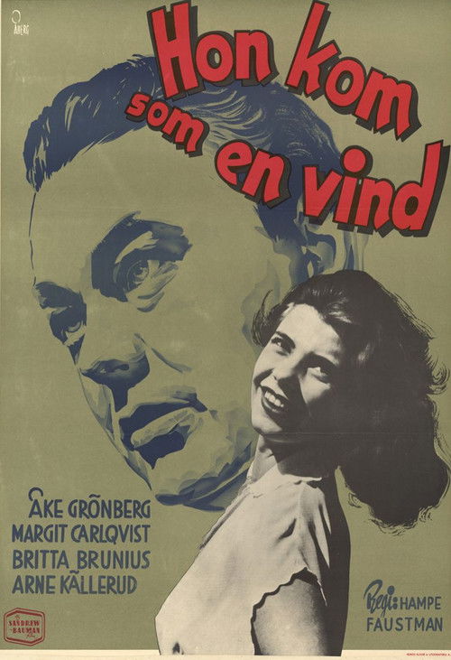 Hon kom som en vind (1952) poster