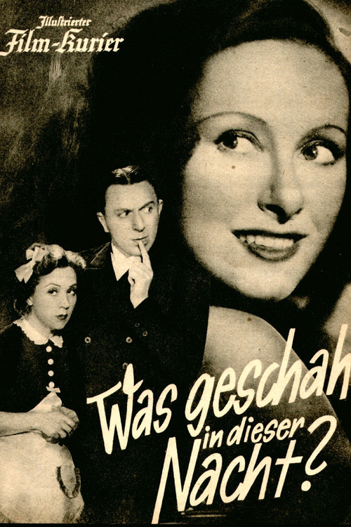 Was geschah in dieser Nacht? (1941) poster