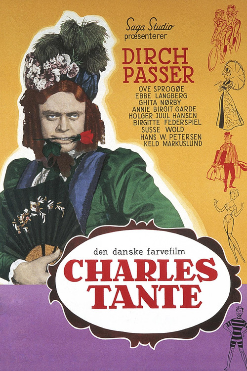 Charles tante (1959) poster