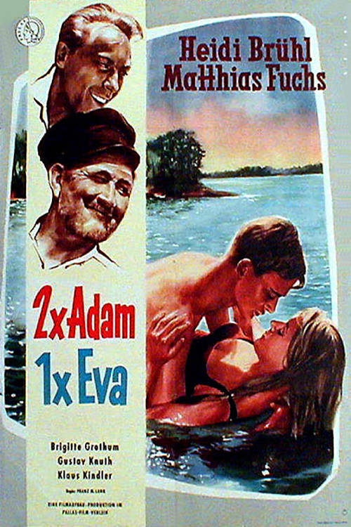 2 x Adam, 1 x Eva (1959) poster