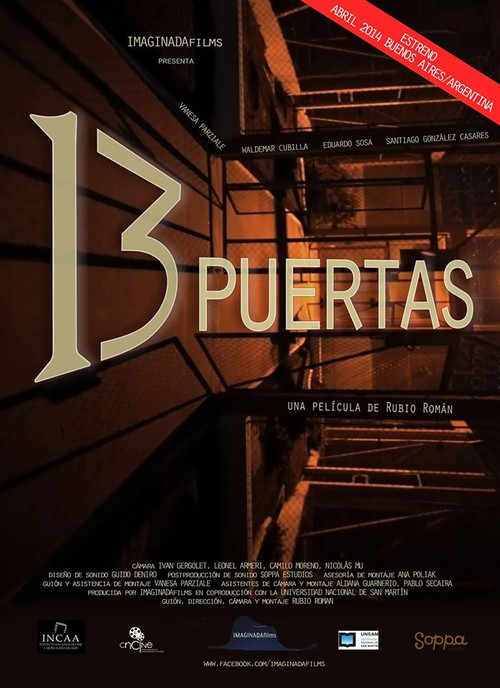 13 puertas (2014) poster