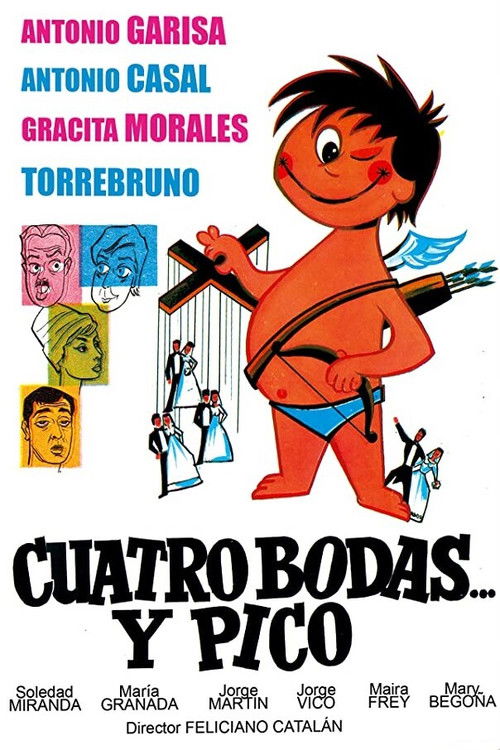 Cuatro bodas y pico (1963) poster