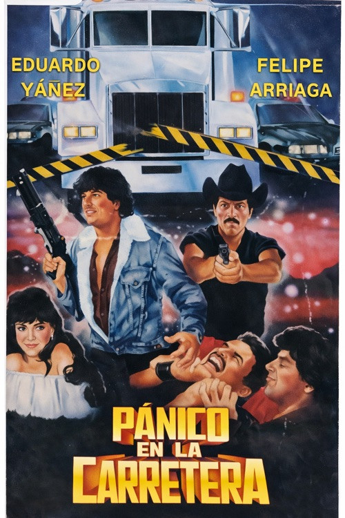Panico en la carretera (1988) poster