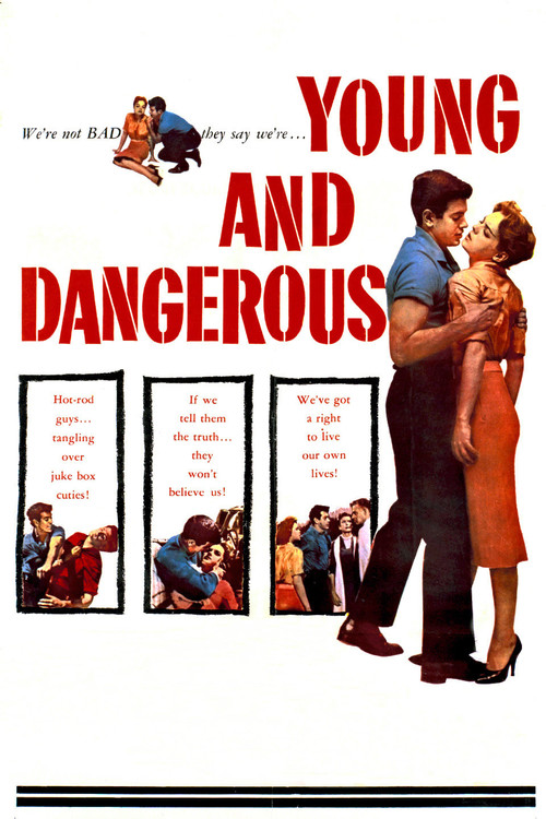 Young and Dangerous (1957) poster