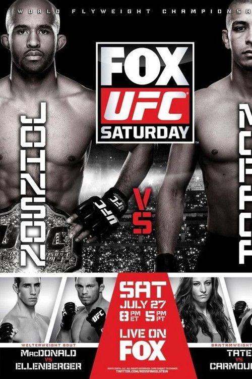 UFC on Fox 8: Johnson vs. Moraga (2013) poster