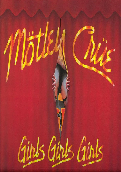 Mötley Crüe | Girls Girls Girls Tour '87/'88 (1987) poster