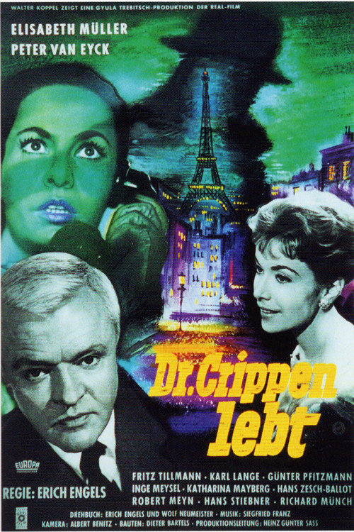 Dr. Crippen lebt (1958) poster