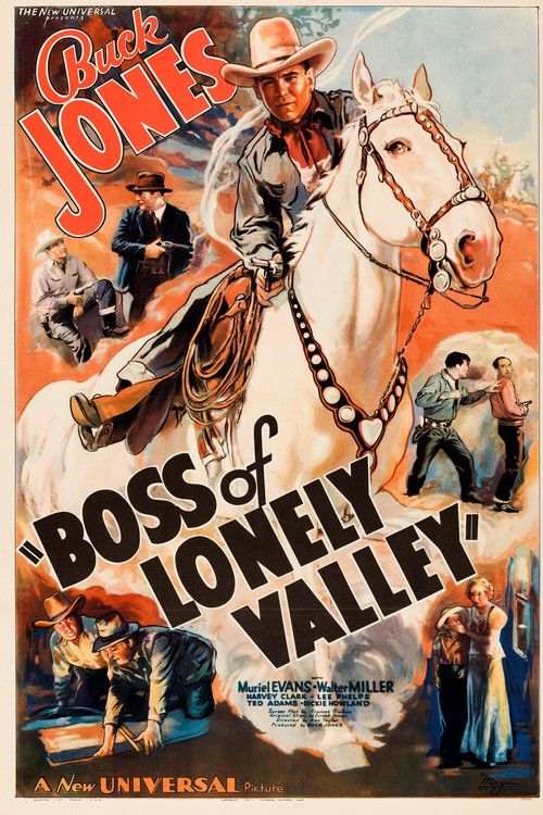 Boss of Lonely Valley (1937) poster