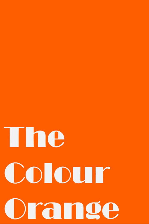 The Colour Orange (2025) poster