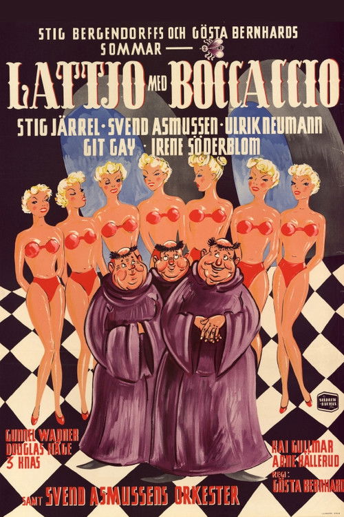 Swing it, Boccaccio (1949) poster