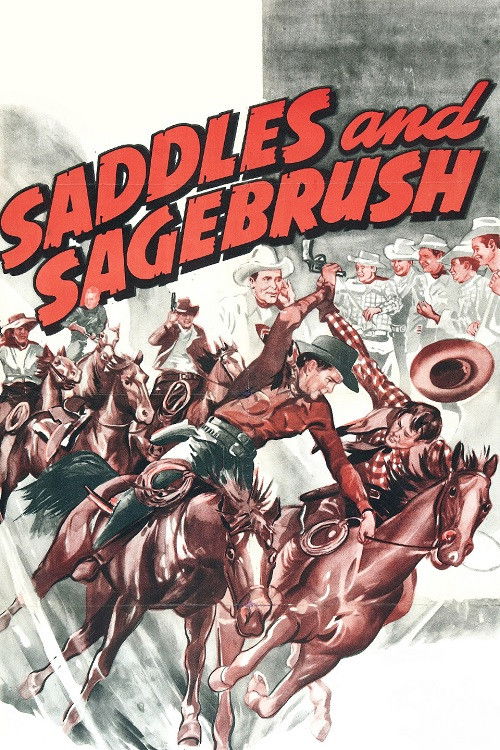 Saddles and Sagebrush (1943) poster